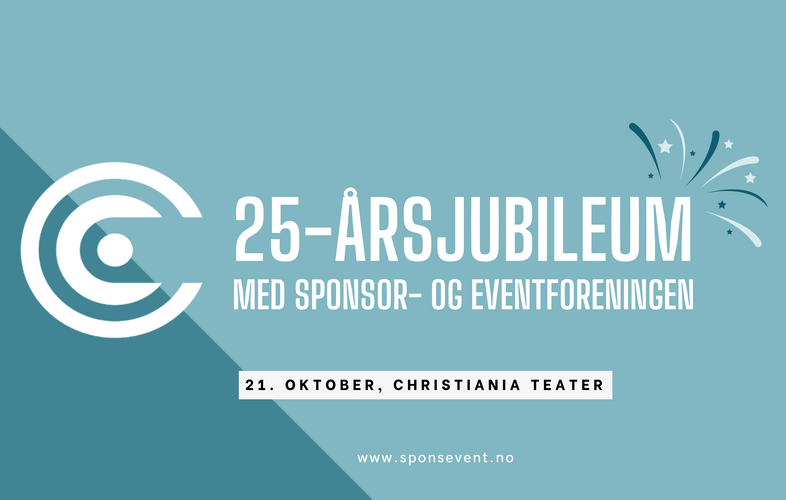 25-årsjubileum med Sponsor- og Eventforeningen